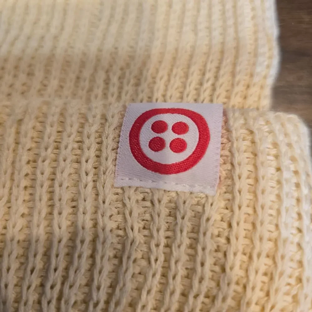 Weld mfg hemp slacker beanie cream os mens